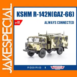 Soviet Military Truck Model KSHM R142N 1:43