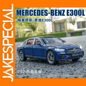 1:32 Mercedes-Benz E300L Diecast Model Car
