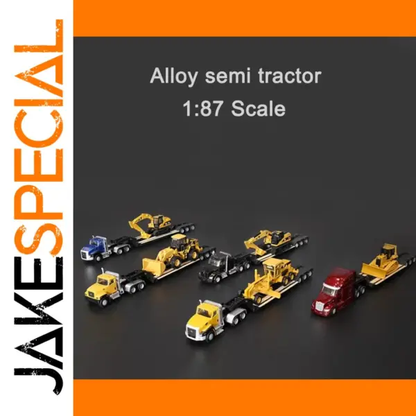 1:87 Kenworth T880s CAT CT681 Alloy Truck Model