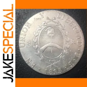 1815 Argentina 8 Reales Replica Coin