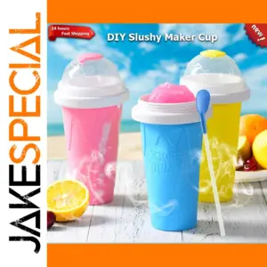 Silicone Quick-Freeze Slushy Maker Cup