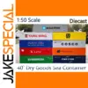1/50 Scale Diecast 40' Sea Container Model