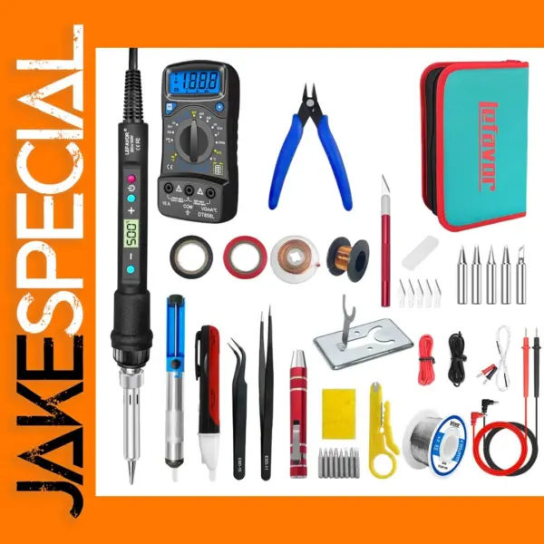 80W Digital Display Soldering Iron Set