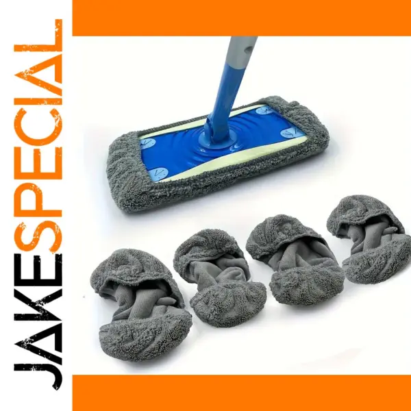 4pcs Microfiber Mop Cloth Refills for Cleaning