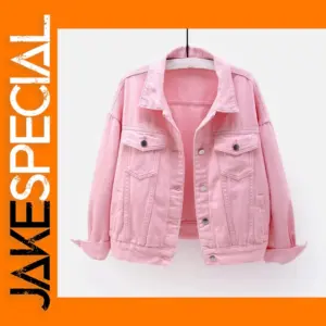 Classic Oversized Denim Jacket for Women