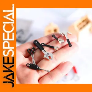6Pcs Miniature Repair Tools for Dollhouses