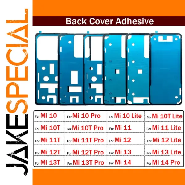 Adhesive Tape for Xiaomi Mi 10 to 14 Pro Lite