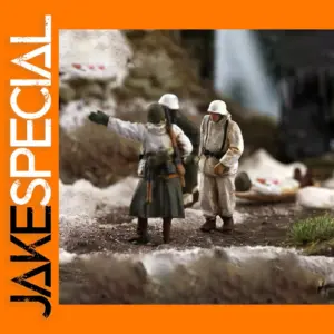 1:72 Scale Resin Germany Rescue Team Figures