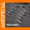 Mini Folding Knife Pendant for Keychains