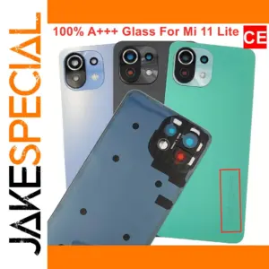 Glass Back Cover for Xiaomi Mi 11 Lite