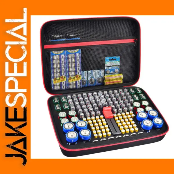 Battery Organizer Storage Case for 140+ Batteries