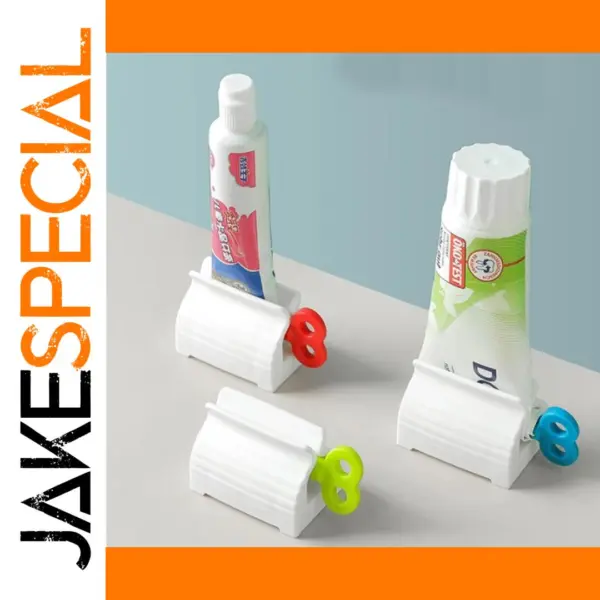 Creative Toothpaste Dispenser and Squeezer