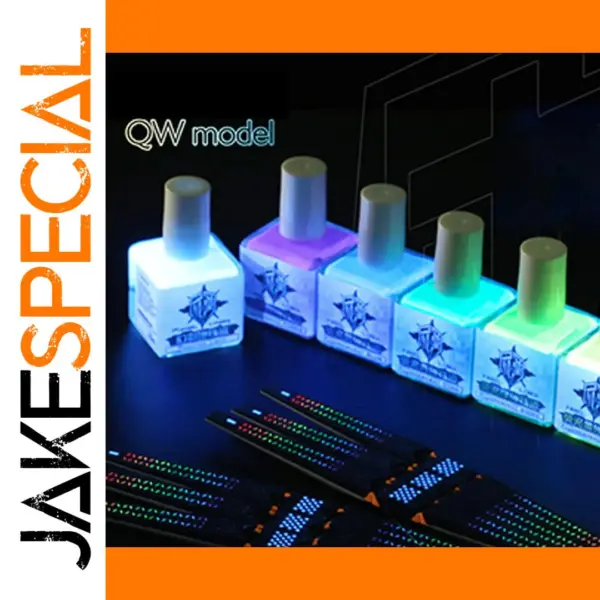 Fluorescent Accent Paint for Model Detailing