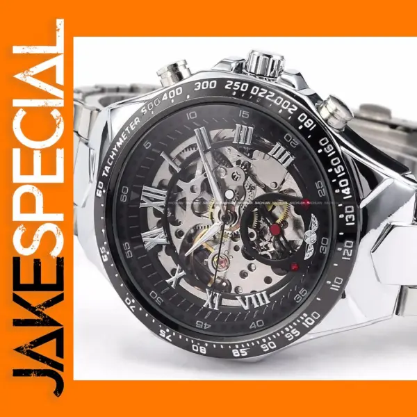 Men's Automatic Mechanical Stainless Steel Watch