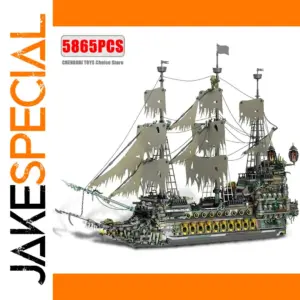 5865PCS Flying Dutchman Pirate Ship Model