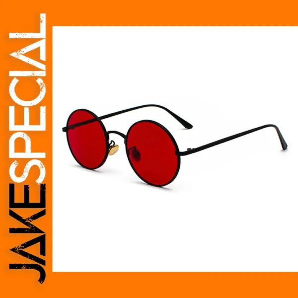 SHAUNA Round Sunglasses with UV400 Protection