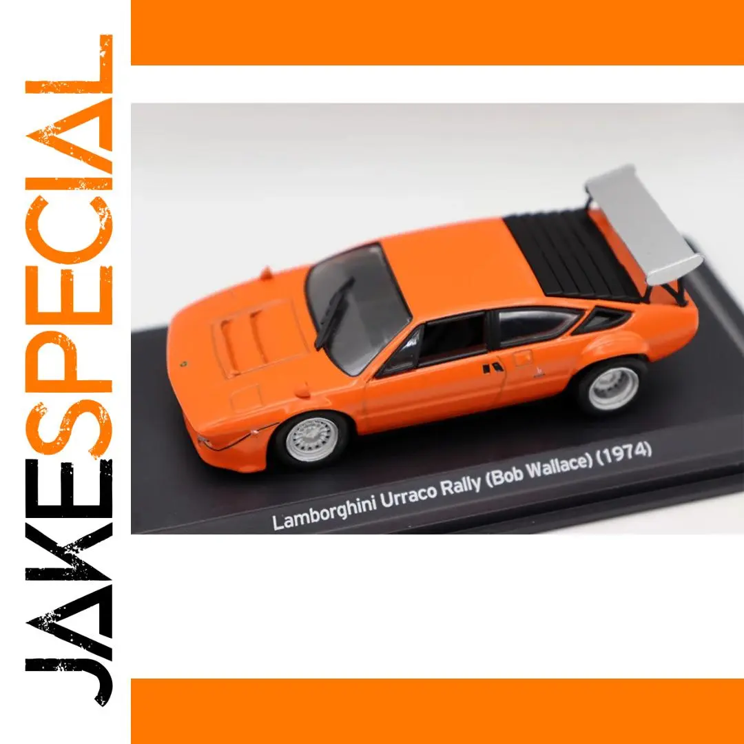 1/43 Alloy Rally Car Model Urraco 1974 Orange Red 1 1/43 Alloy Rally Car Model Urraco 1974 Orange Red
