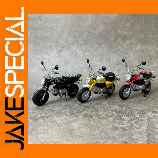 1:12 Scale Diecast Monkey 2009 Motorcycle Model