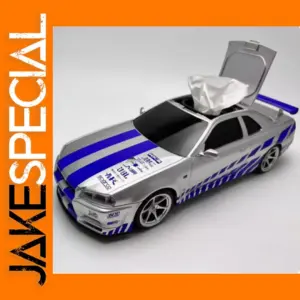 Scale 1:16 GTR R34 Car Model Resin Ornament