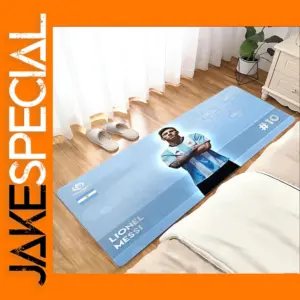 Messi and Neymar Non-Slip Bath Mat Set