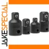 4-Piece Impact Socket Adapter Reducer Set