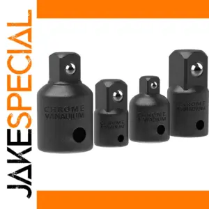 4-Piece Impact Socket Adapter Reducer Set