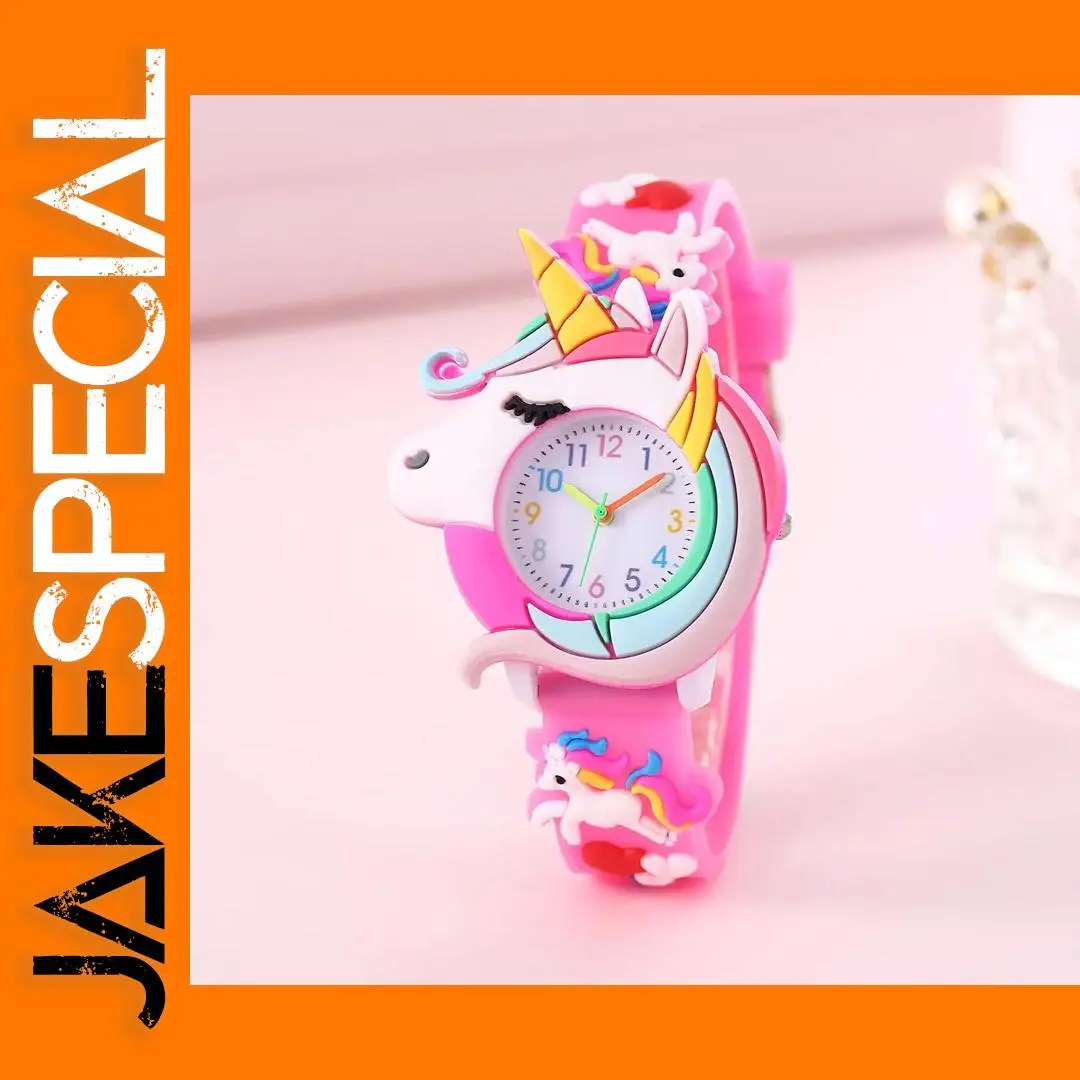 Children's Unicorn Rainbow Cartoon Watch A1606 1 Children's Unicorn Rainbow Cartoon Watch A1606