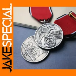 German Eagle Commemorative Medal with Ribbon