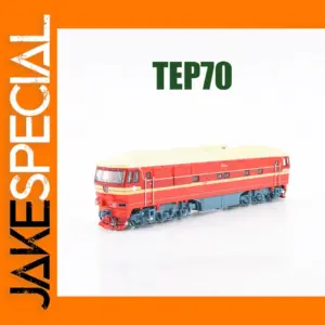 1:87 Scale Diecast Alloy TEP70 Diesel Locomotive