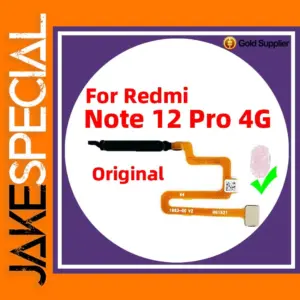 Original Fingerprint Sensor Replacement for Xiaomi Redmi Note 12 Pro 4G