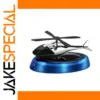 Solar Car Air Freshener Rotating Helicopter
