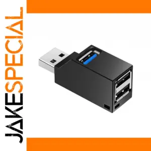 USB 3.0 Hub Adapter Extender 3 Ports for PC and Laptop