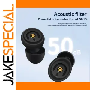 Reusuable Noise-Reducing Earplugs for Sleep and Travel