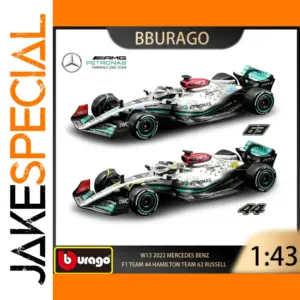 Bburago 1:43 Scale Mercedes W13 F1 Model Car