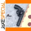 1:6 Scale Black Revolver Model for Action Figures