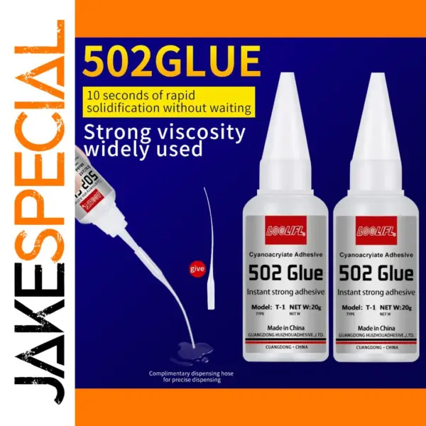 LOOLIFL 502 Super Glue 20ml Multi-Surface Adhesive