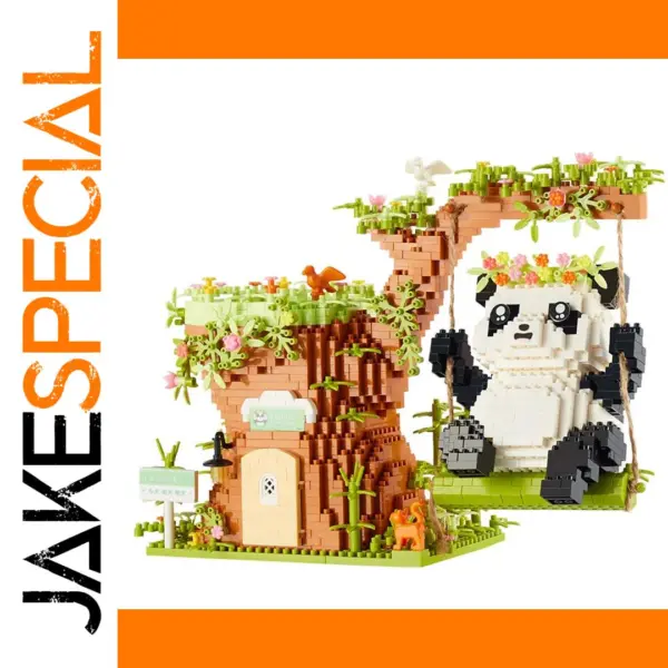Panda Swing DIY Pen Holder Block Set