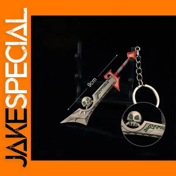 9cm Lich King Ember Bringer Sword Keychain