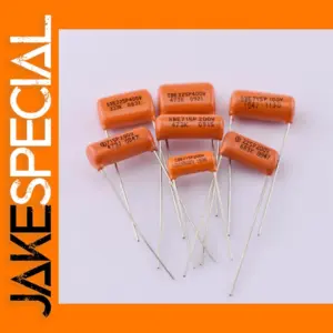 Orange Tone Capacitor Set for Electric Guitar
