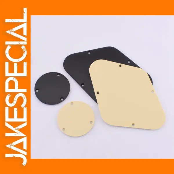 LP Electric Guitar Back Cover Plate Black