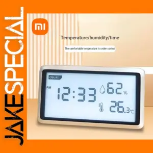 Xiaomi Deli Digital Thermometer Hygrometer Alarm Clock