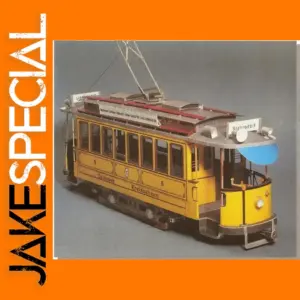 Siemens-Schuckert Tramcar Paper Model DIY Kit