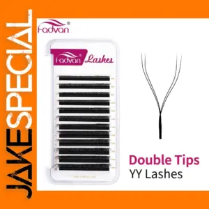 FADVAN 2D 0.07mm YY Shape Eyelash Extensions