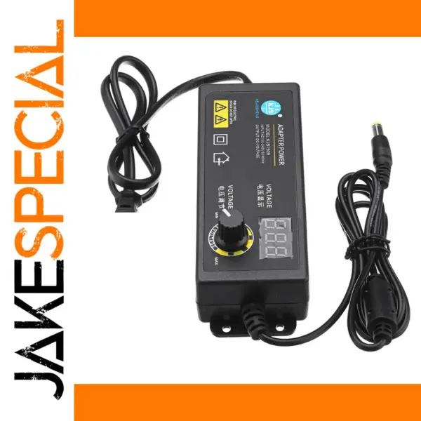Adjustable 3-36V 60W Power Adapter for Devices