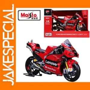 Maisto 1:6 Ducati Lenovo Team Motorcycle Model
