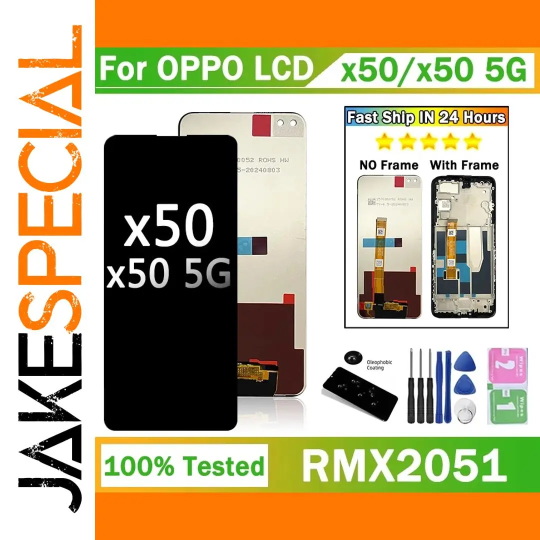 6.57 inches LCD & Touch Screen Digitizer for Realme X50 5G 1 6.57 inches LCD & Touch Screen Digitizer for Realme X50 5G