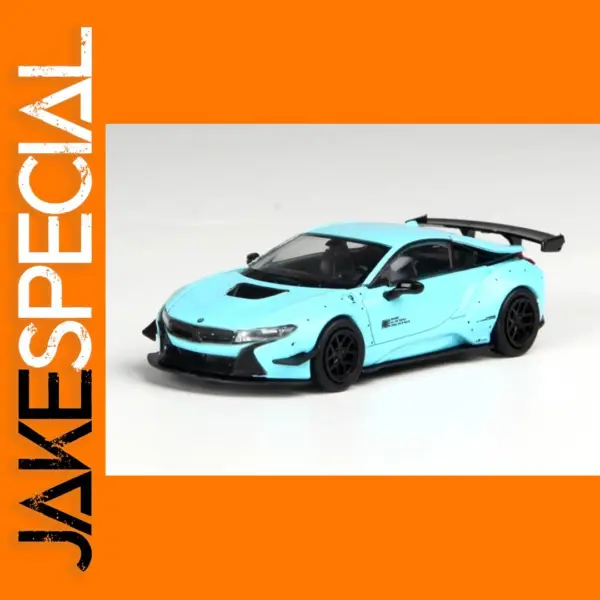 1/64 Scale Diecast BMW i8 Toy Car Model