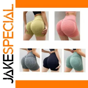 Women High Waist Yoga Shorts Fitness Gym Pants