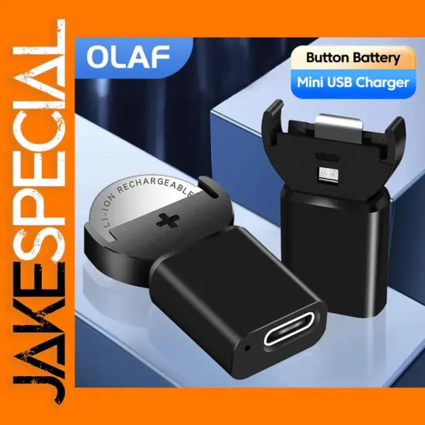 Type-C Lithium Coin Battery Charger for LIR2032