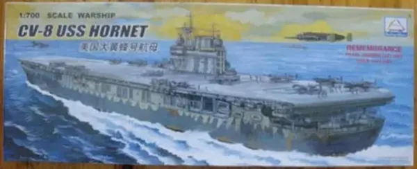 1/700 Scale Aircraft Carrier Model Kit - Image 8